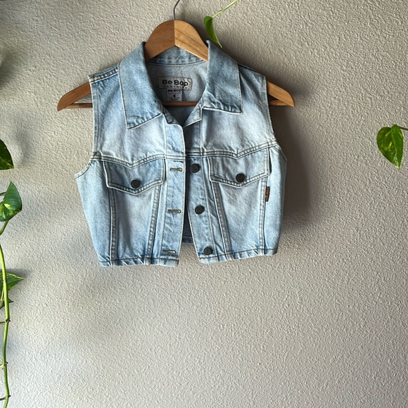 Vintage Jean Vest - Picture 1 of 6